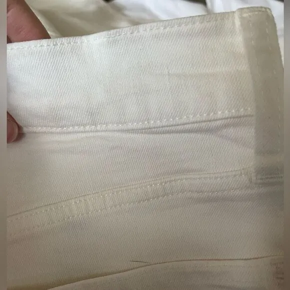 *Flaw Dirty Spot* Madewell NWT Petite Perfect Vintage Wide Leg Crop Jeans 30P