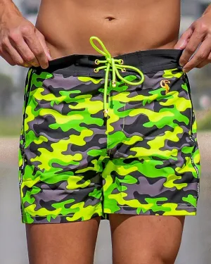 Fluro Green Camo - 5"