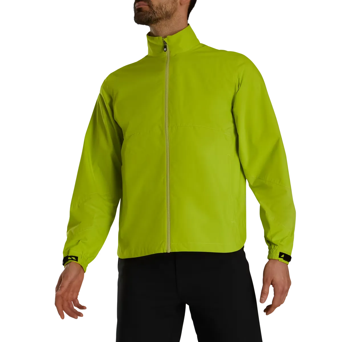 Footjoy Men's HydroLite X Rain Jacket - ACID GREEN
