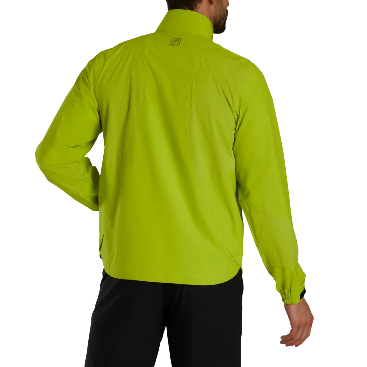 Footjoy Men's HydroLite X Rain Jacket - ACID GREEN