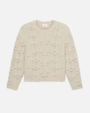 FRAME | Popcorn Pullover | Cream