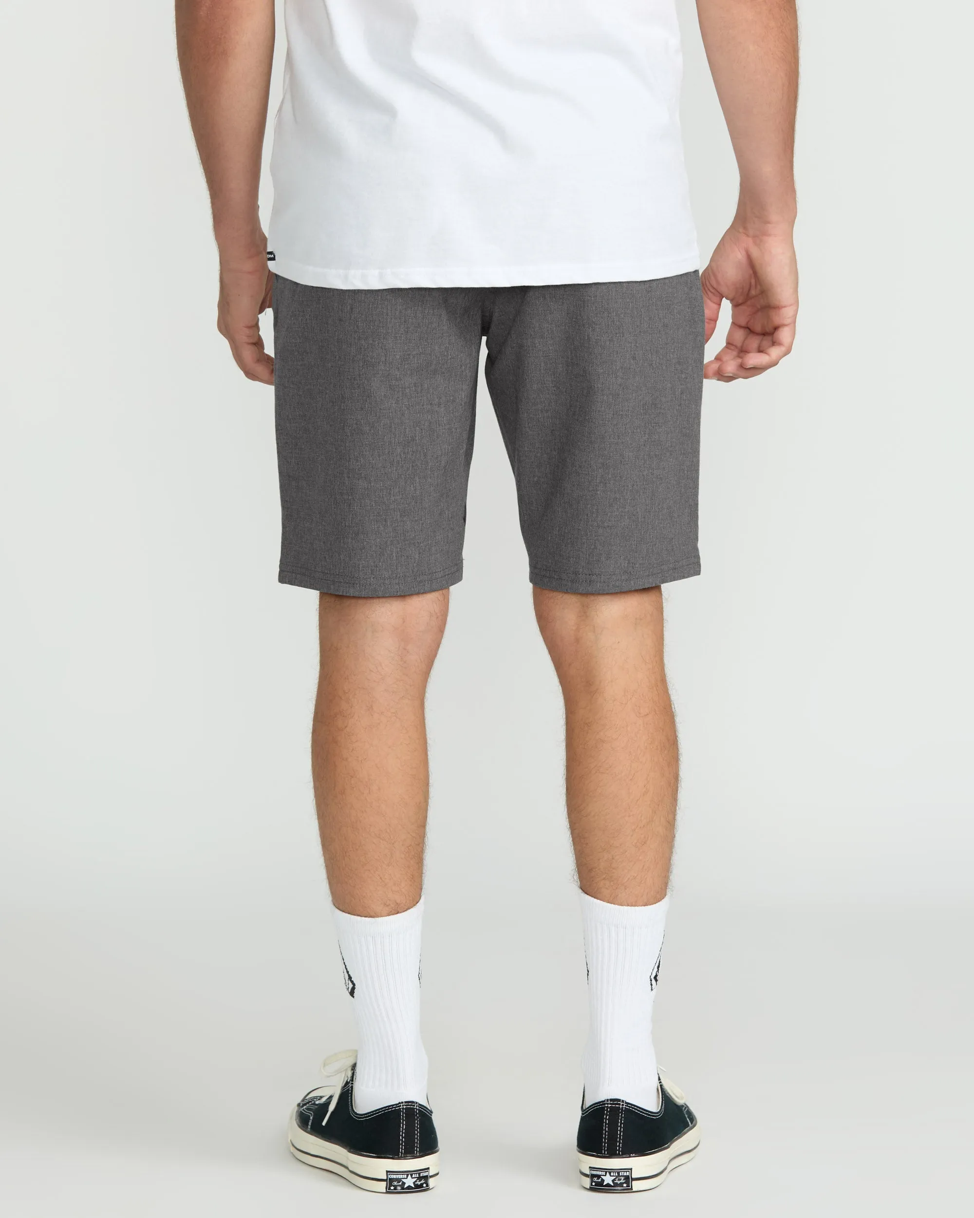 Frickin Cross Shred Static 20" Hybrid Shorts - CHARCOAL HEATHER