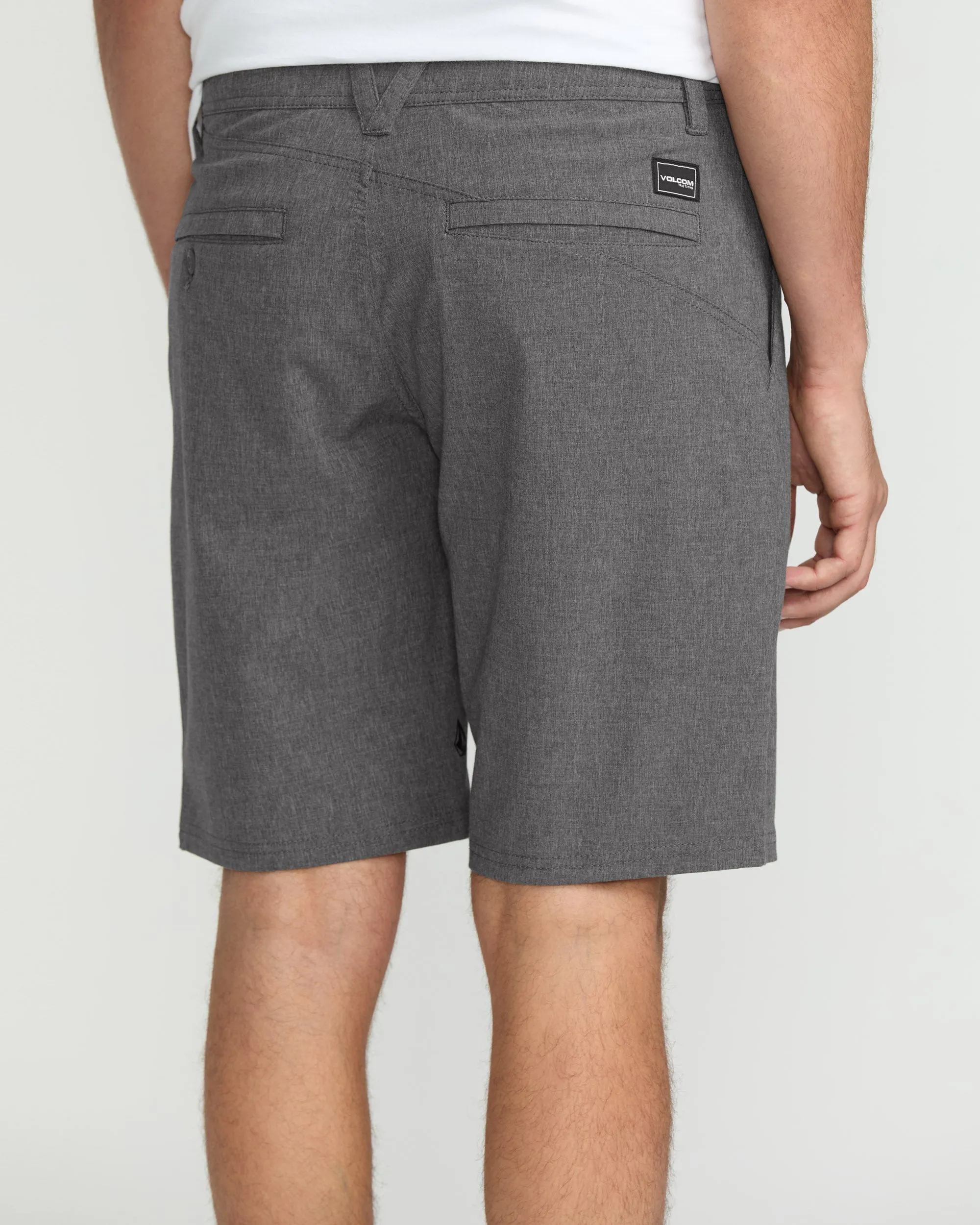 Frickin Cross Shred Static 20" Hybrid Shorts - CHARCOAL HEATHER