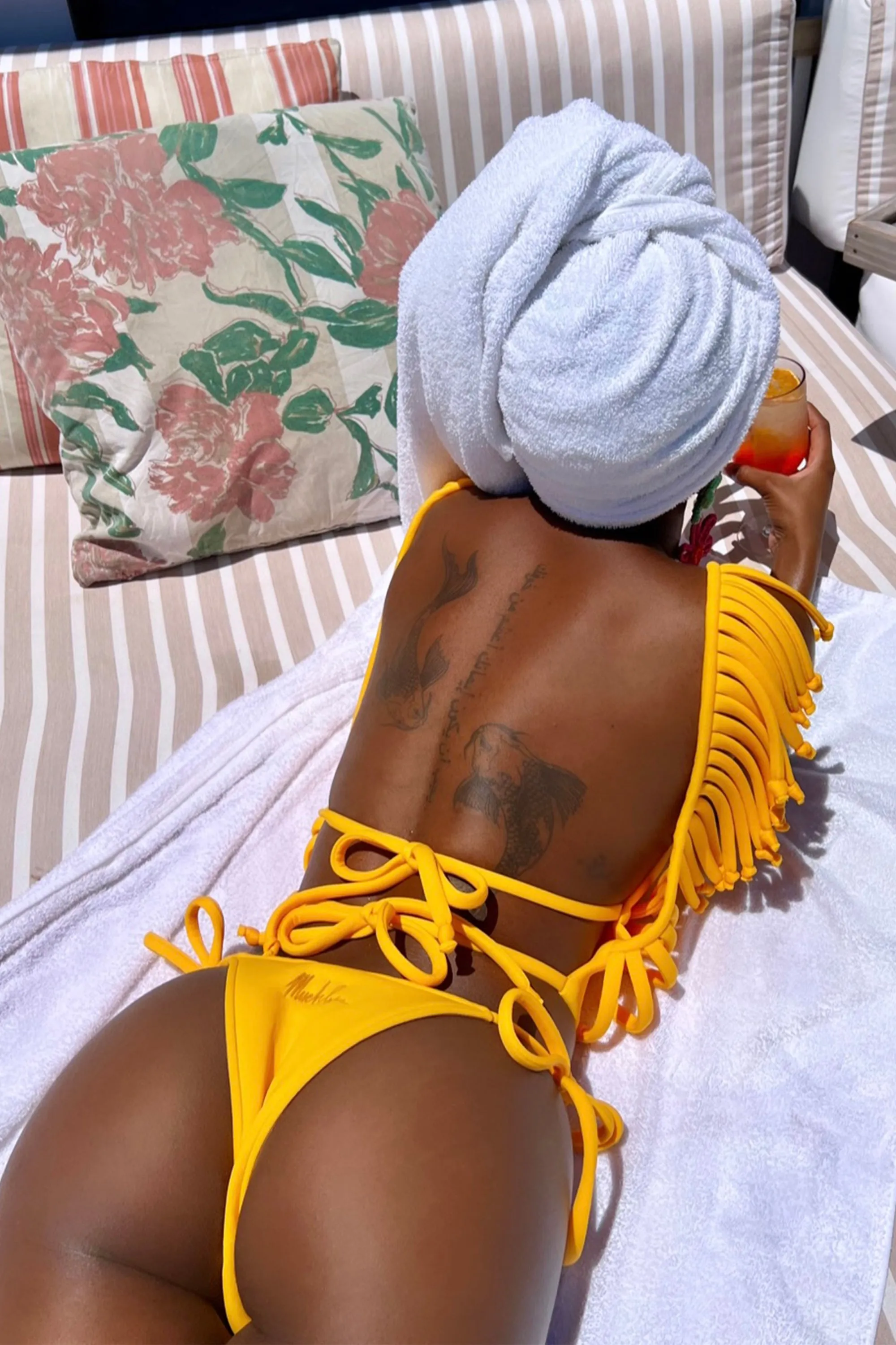 Fringe w/ Benefits Swim Top