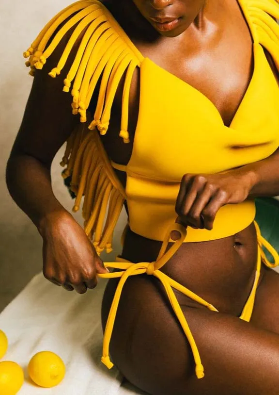 Fringe w/ Benefits Swim Top