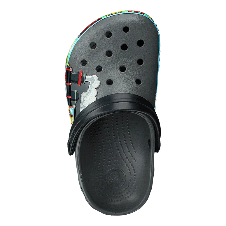 Fun Lab Train Band Clog Kids Slate Grey