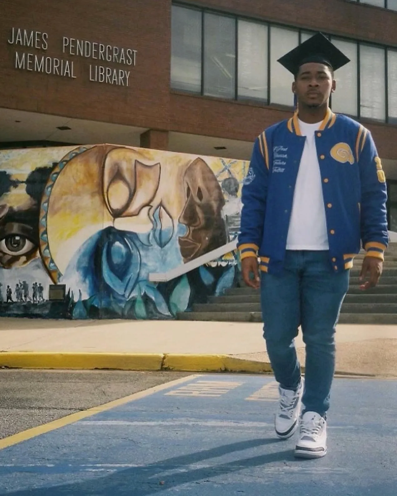 FVSU  | VARSITY JACKET  ROYAL BLUE UNISEX (K)