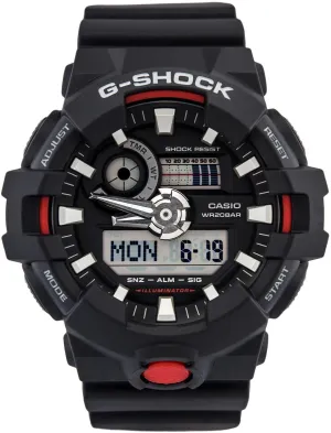 G-Shock Men's Analog-Digital Black Men's Watch GA700-1A