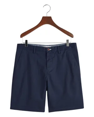 Gant Navy Regular Chino Shorts
