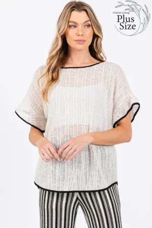 GEE113 - CURVY TOP KNIT