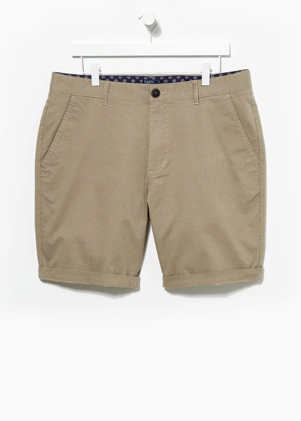 Geo Print Chino Shorts