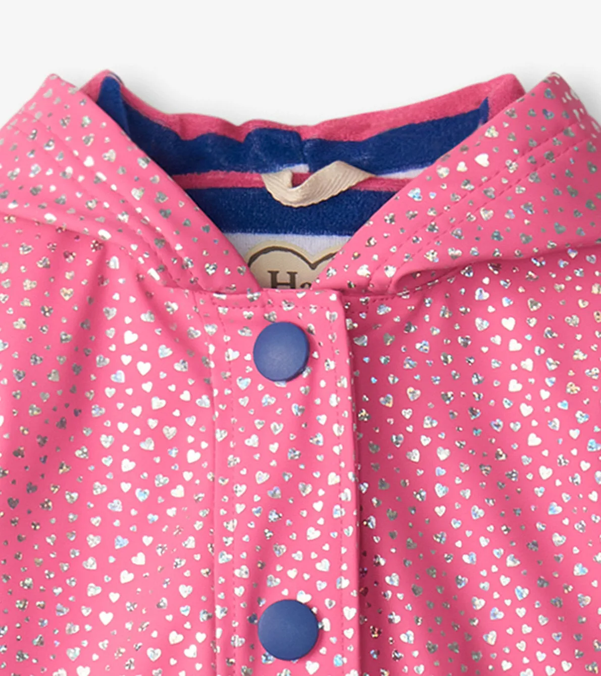 Glitter Hearts Splash Jacket