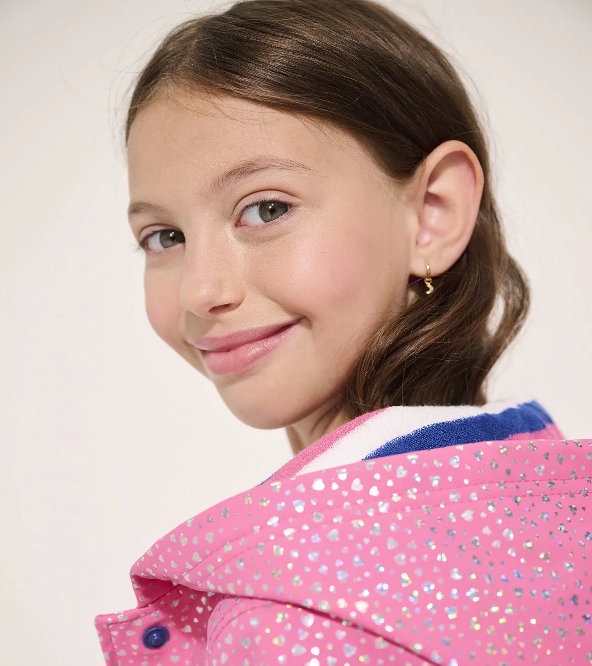 Glitter Hearts Splash Jacket