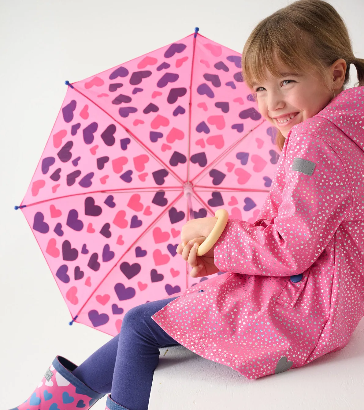 Glitter Hearts Splash Jacket