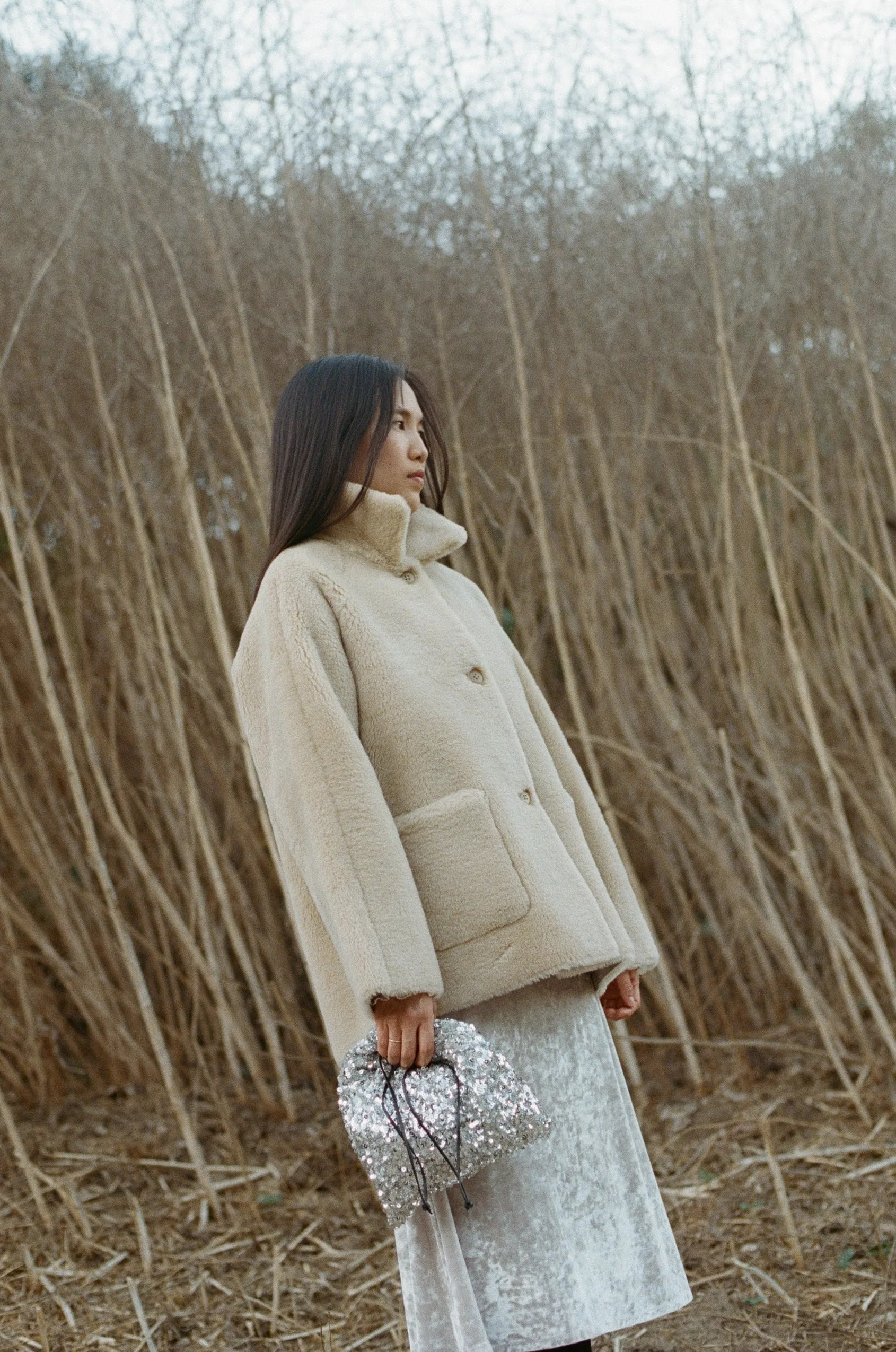 Grace shearling coat