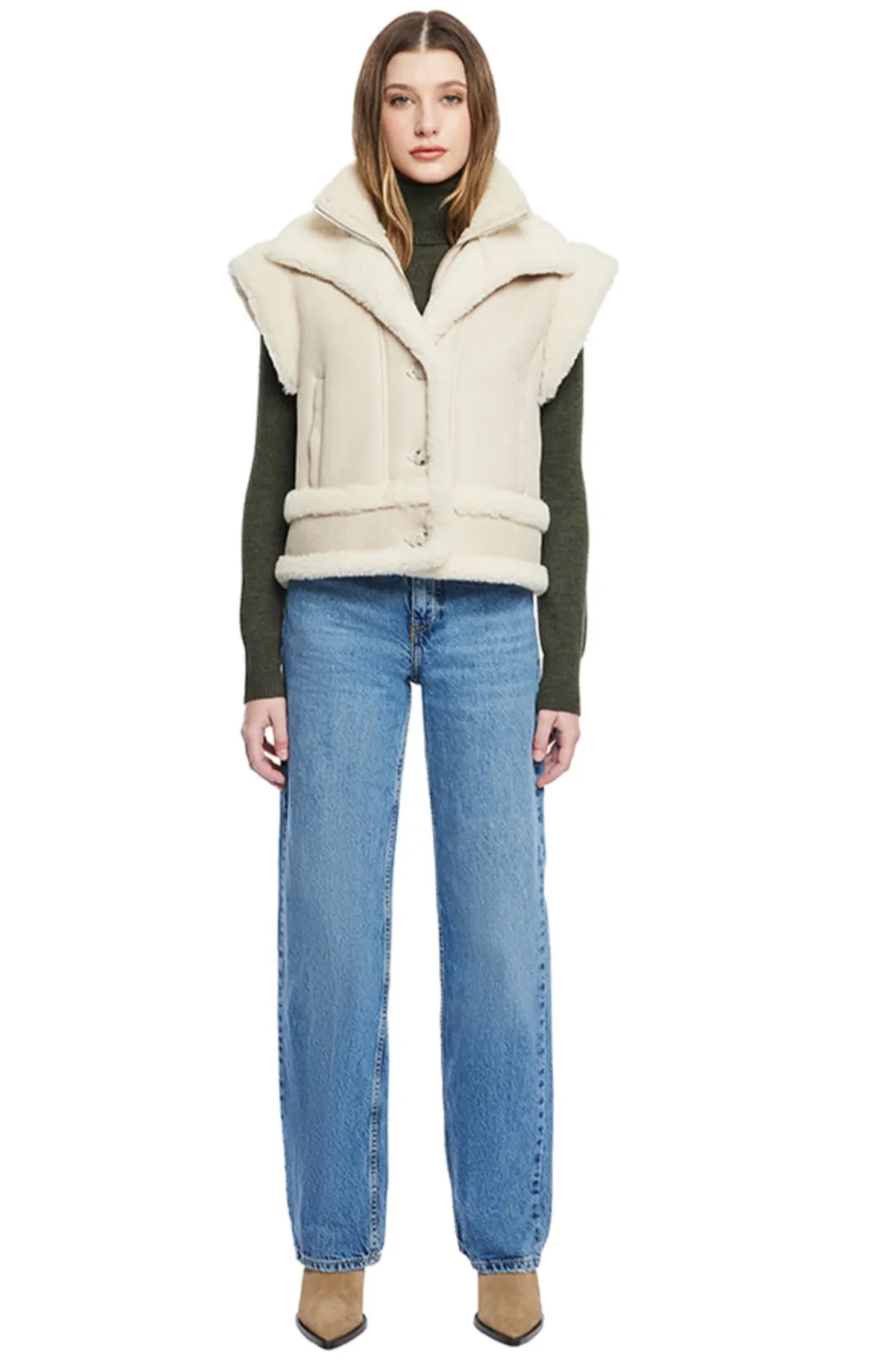 Gravity Jet Shearling Jacket