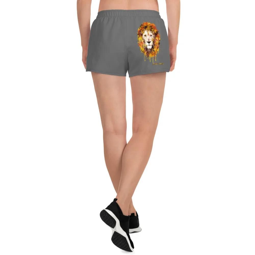 Gray Women's Athletic Shorts
