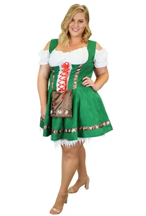 Green Alpine Girl - Plus Size