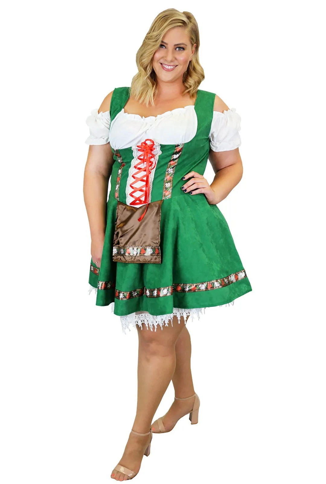 Green Alpine Girl - Plus Size
