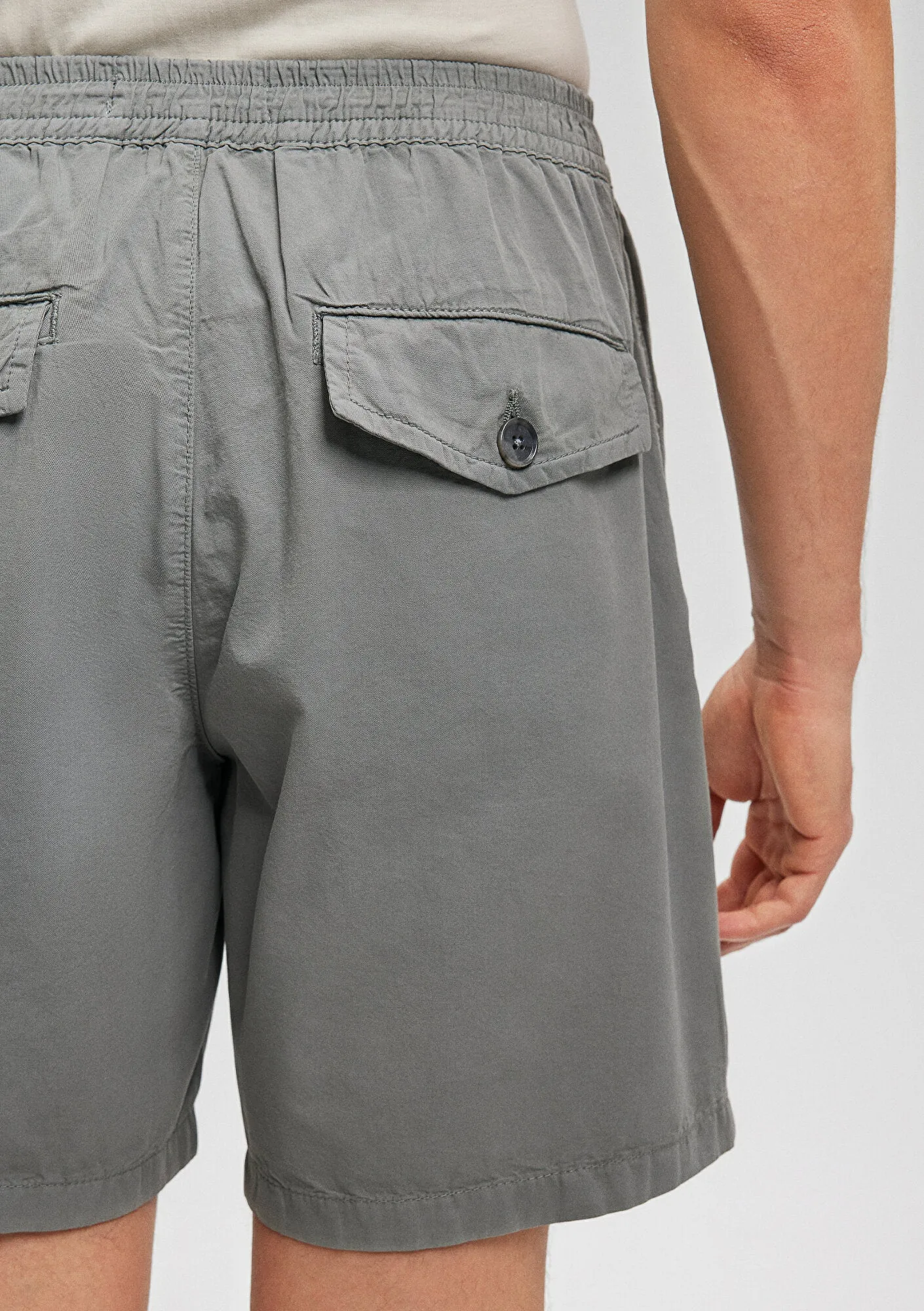 Grey Chino Shorts