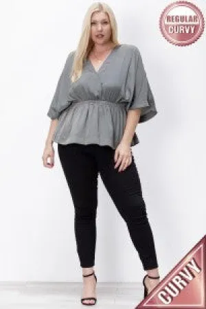 Grey Steel Top