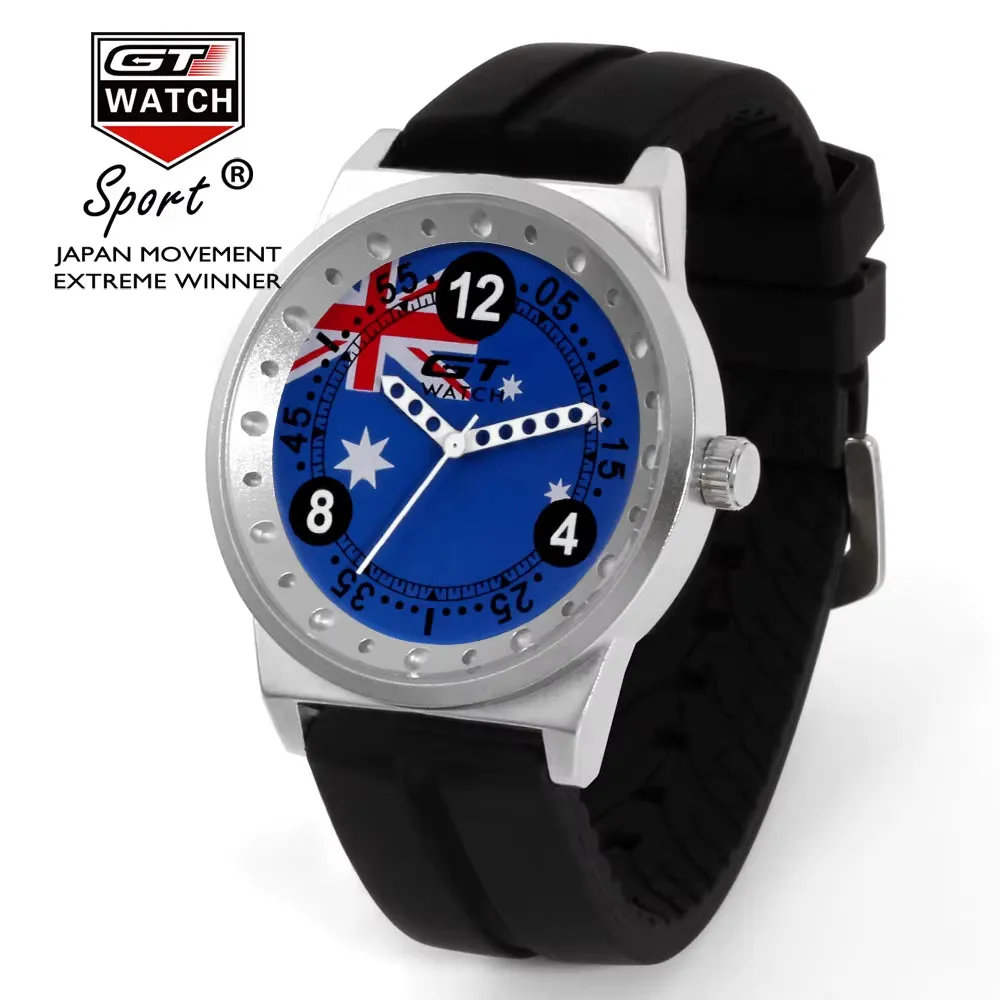 GT Watch Men Italy Flag F1 Sport Watch Mens Watches Top Brand Luxury Men'S Watch Clock Reloj Hombre Erkek Kol Saati Relogio