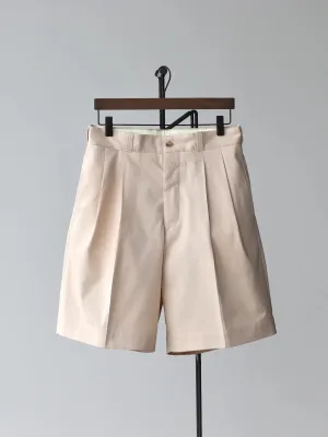 HERILL | Egyptian cotton Chino shorts HLbeige