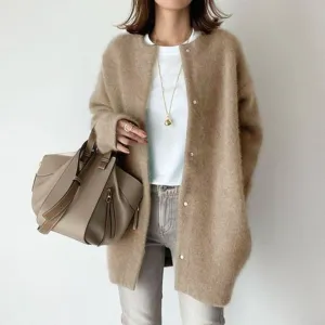 High-quality wool coat for women