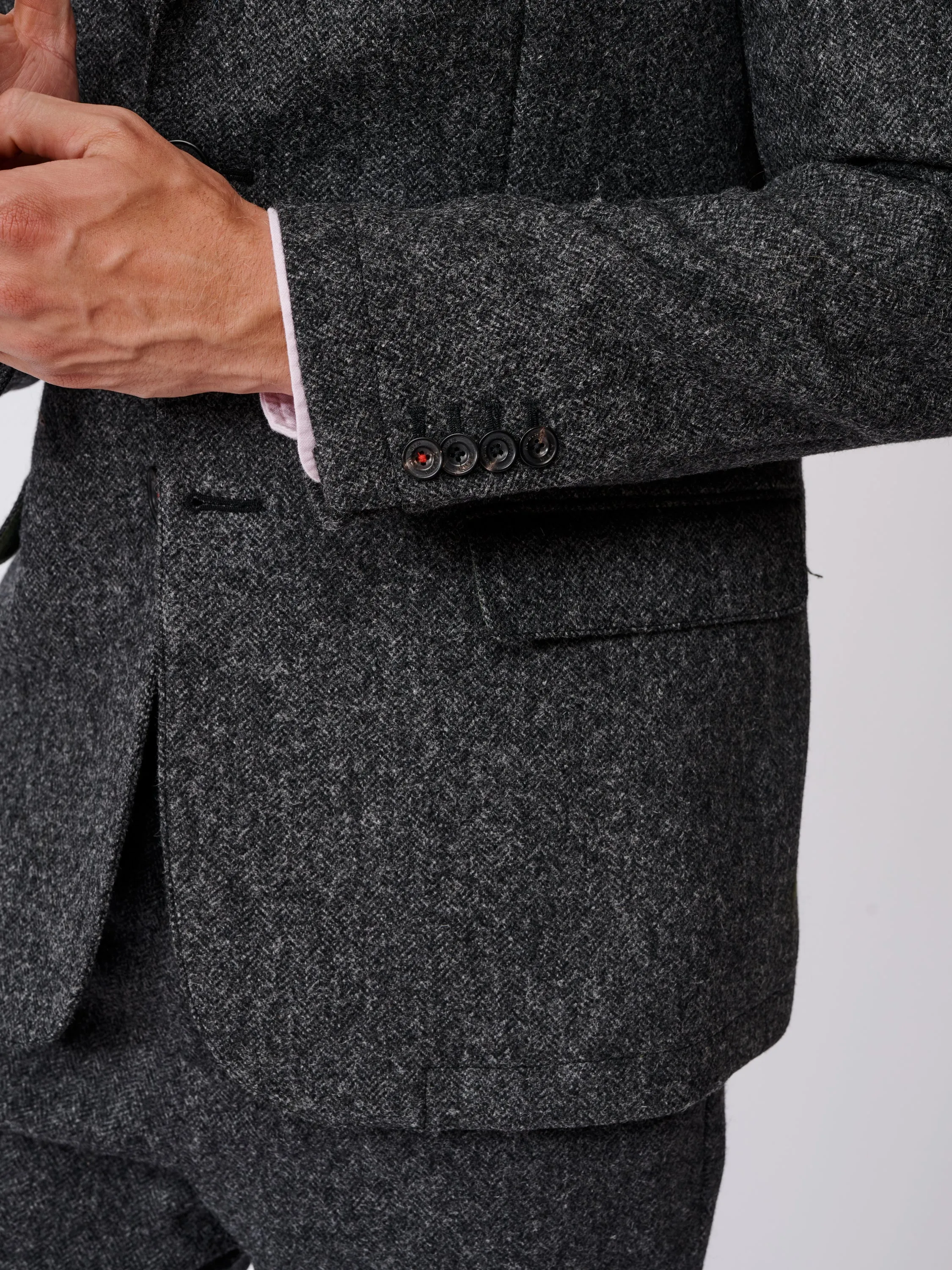 Holton Herringbone Blazer