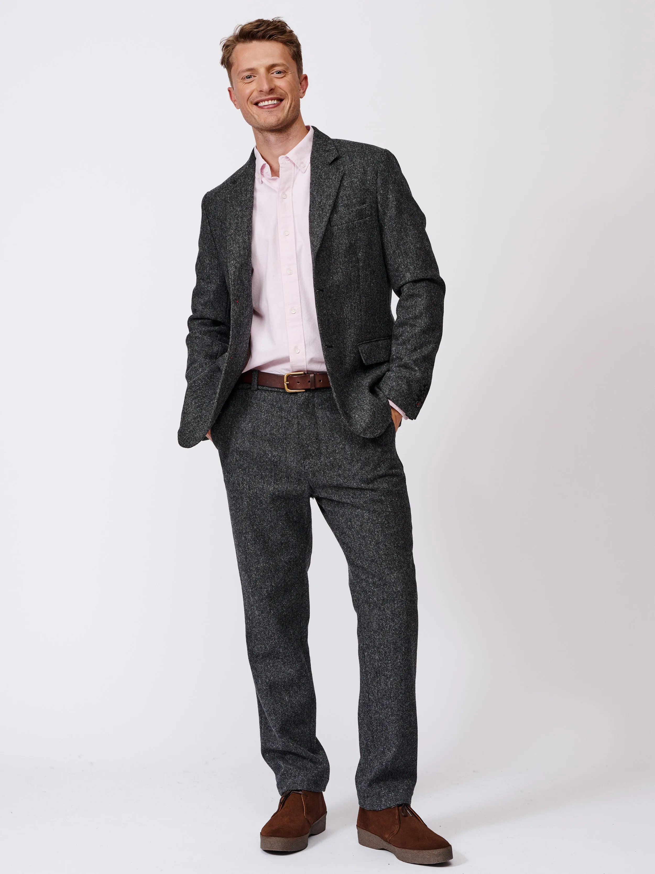 Holton Herringbone Blazer