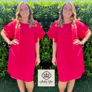 Hot Pink Ruffle Delight