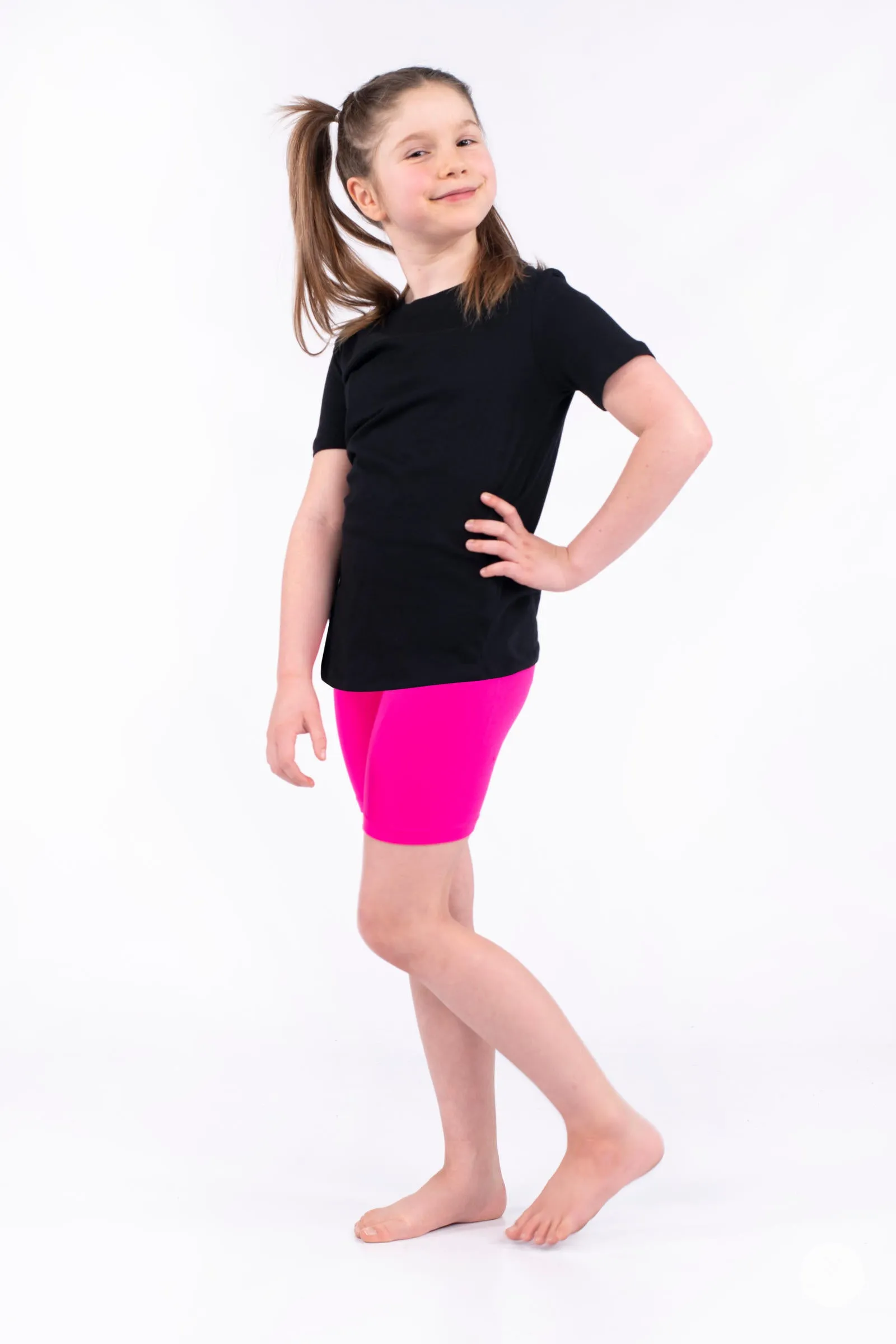Hot Pop Kids Biker Shorts