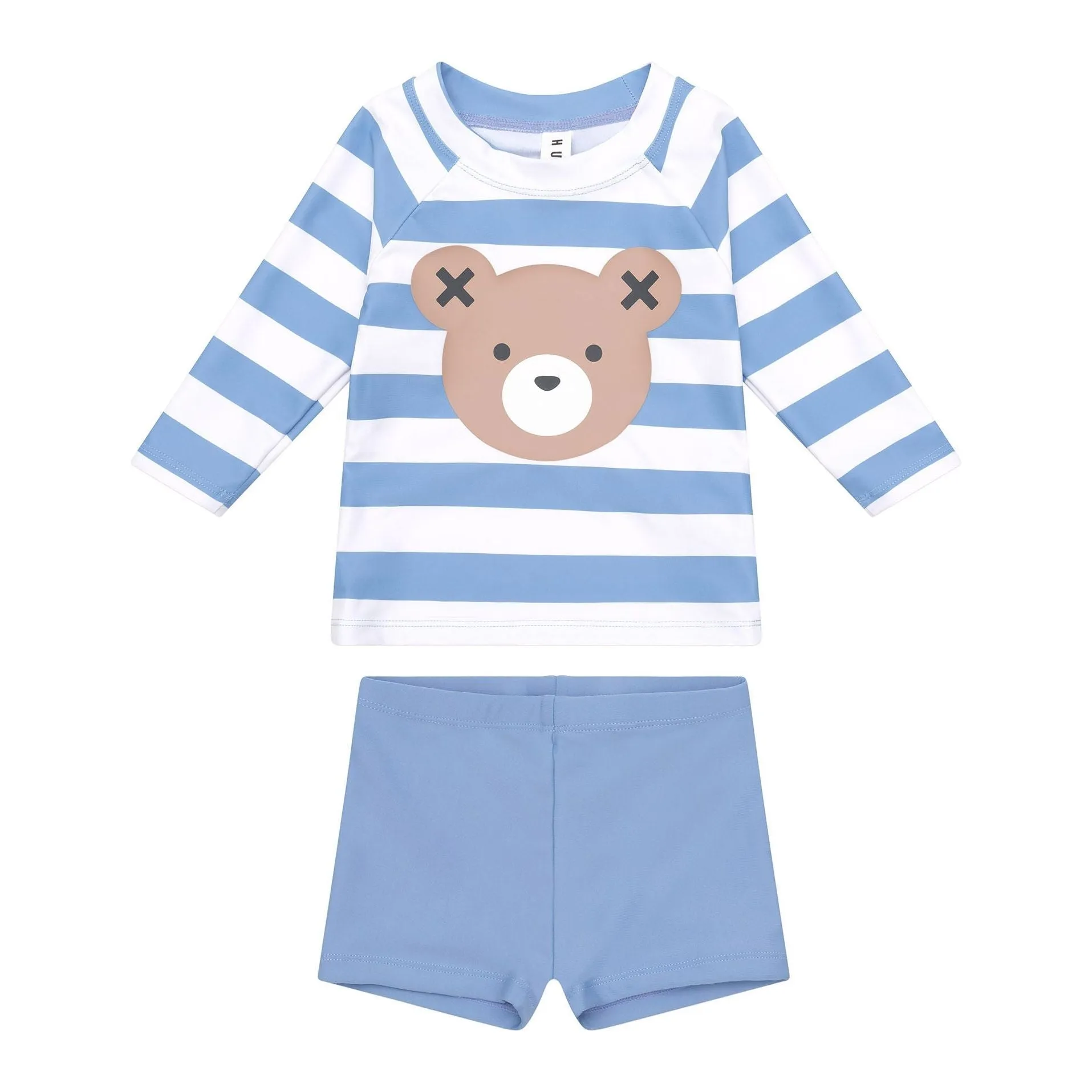 Huxbear Stripe Swim Set