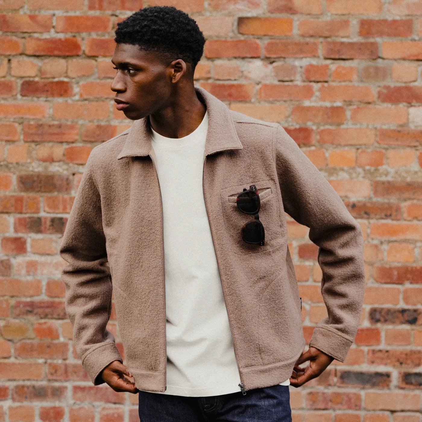 HUXLEY WOOL BOMBER