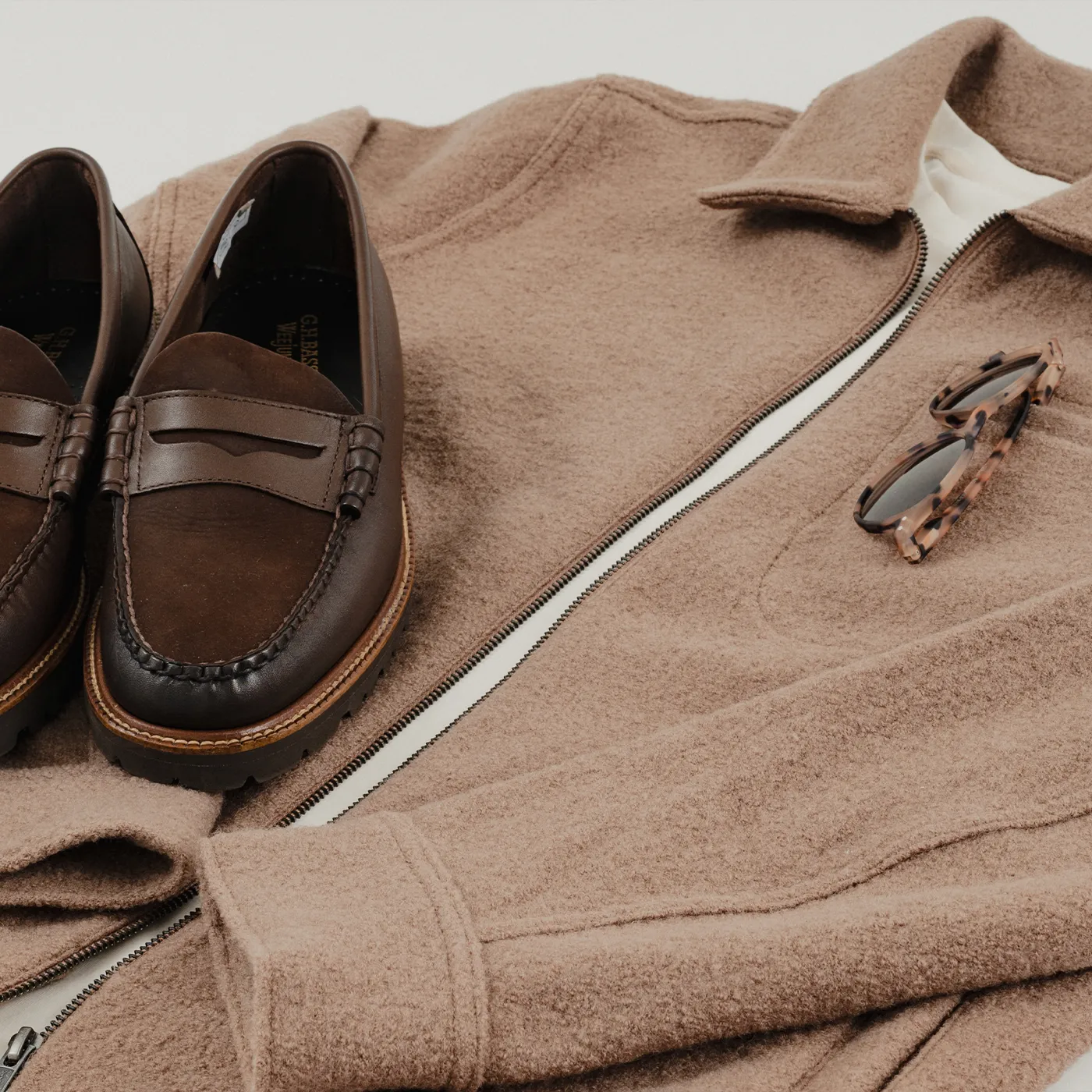 HUXLEY WOOL BOMBER