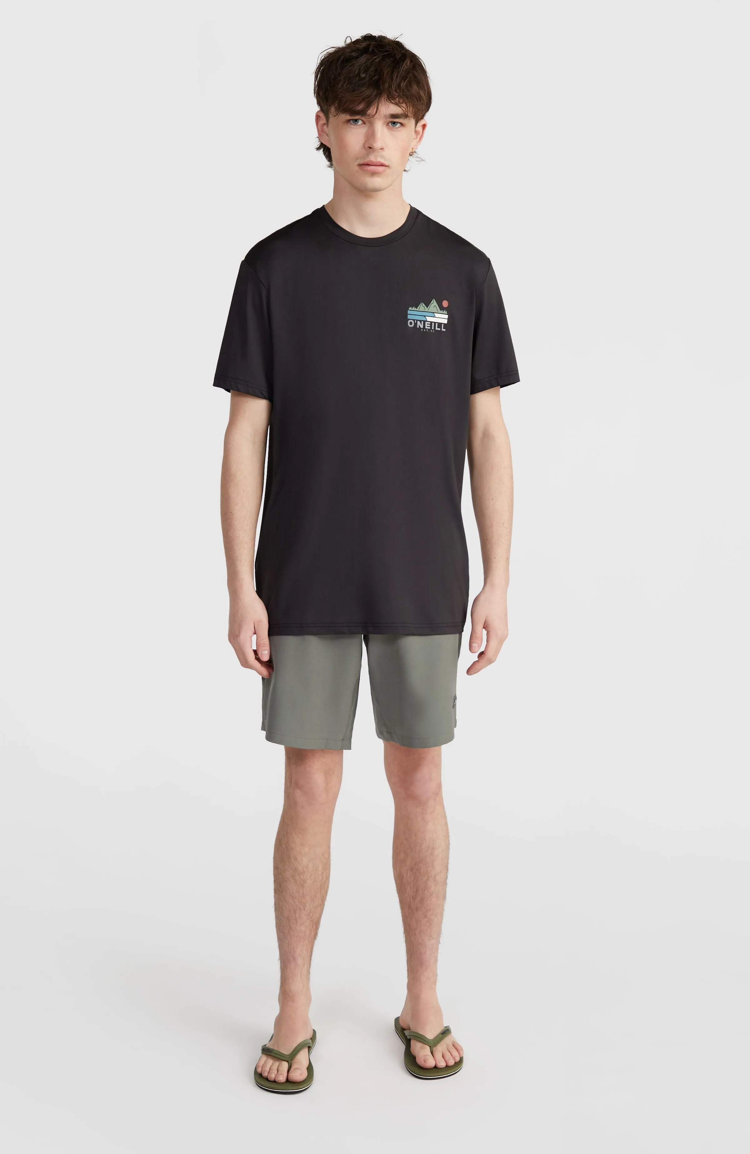 Hybrid Chino-Shorts | Military Green