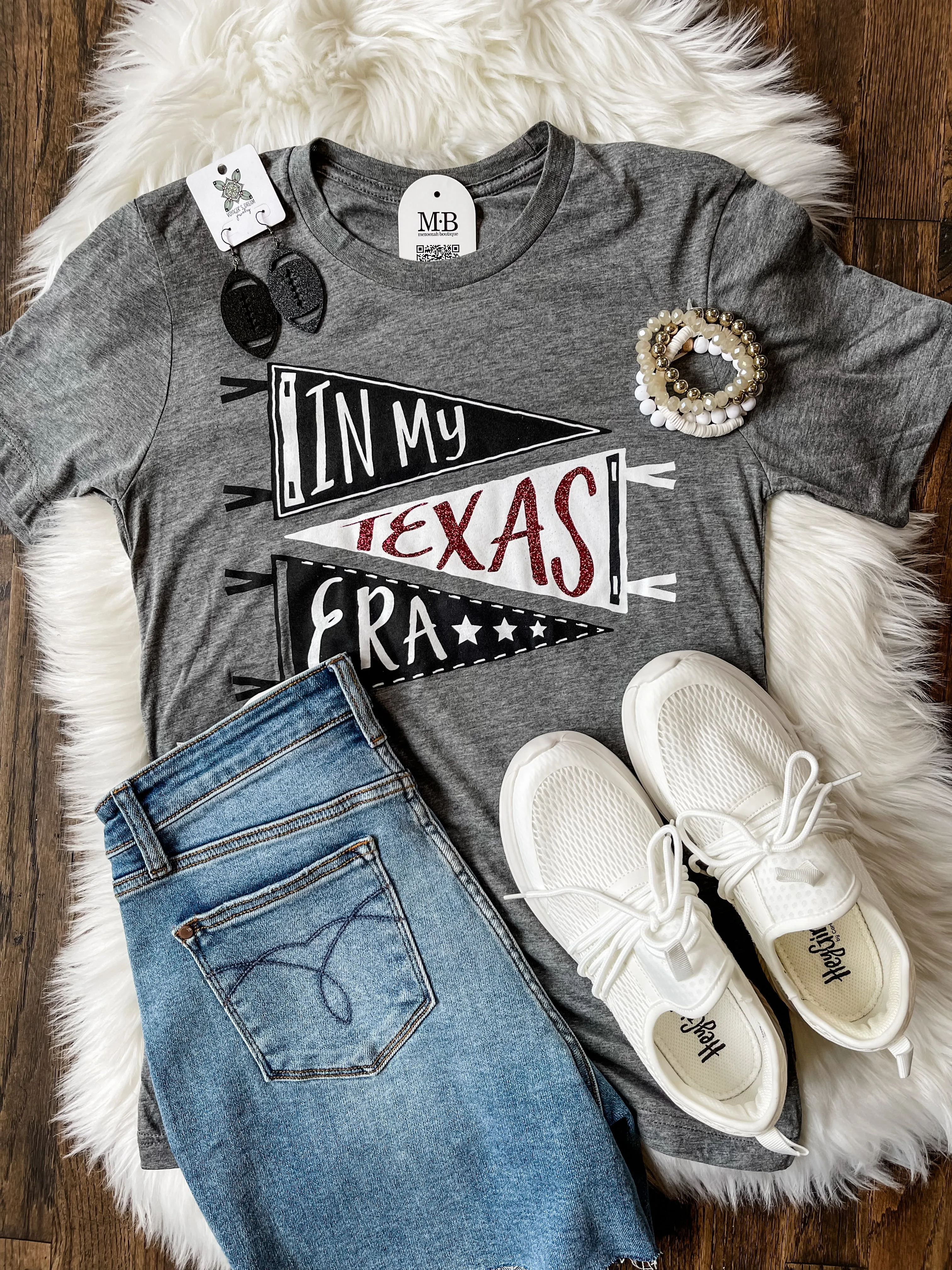 In My Pennant Era Mascot Tee || Texas Maroon