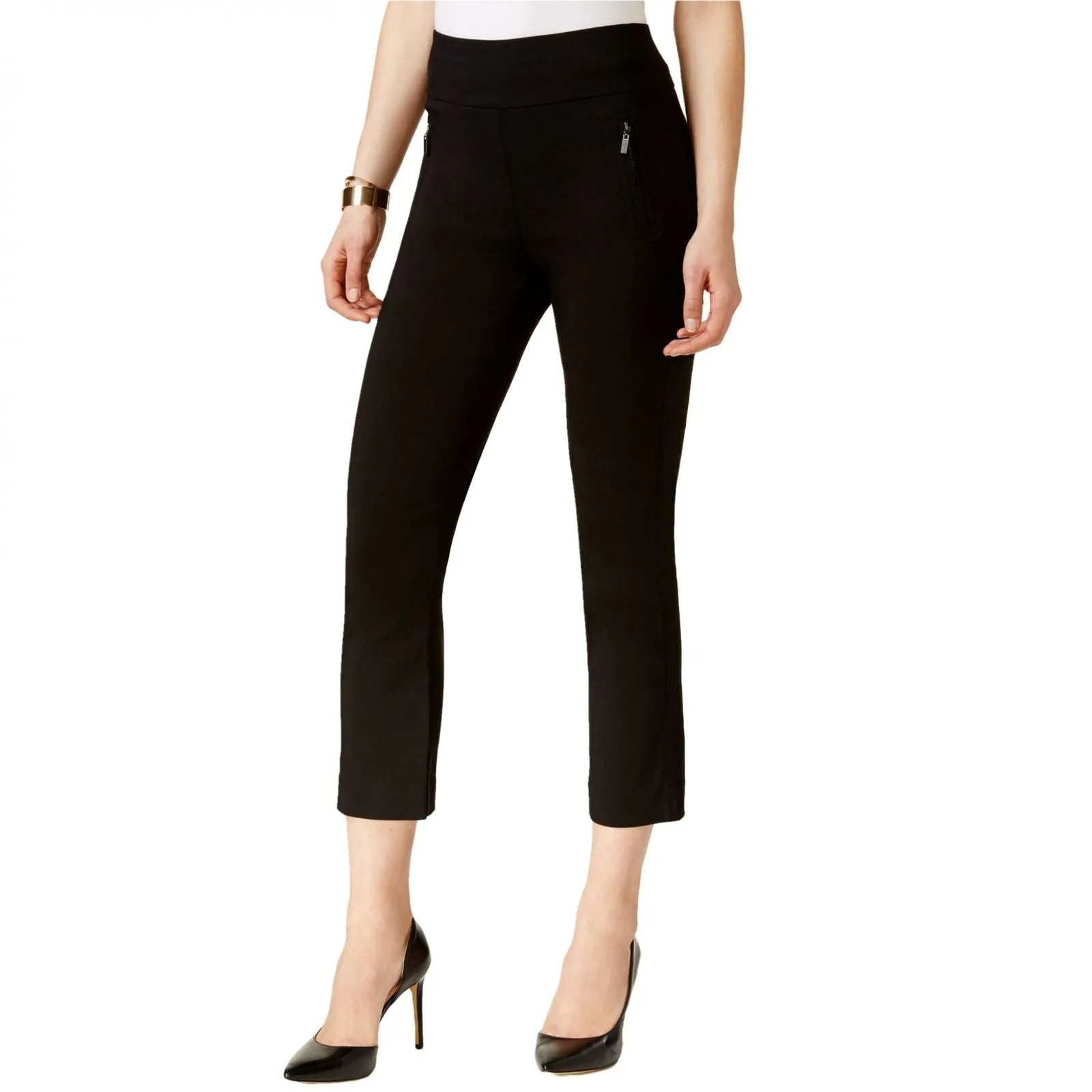 INC International Concepts Women's Petite Cropped Skinny Pants