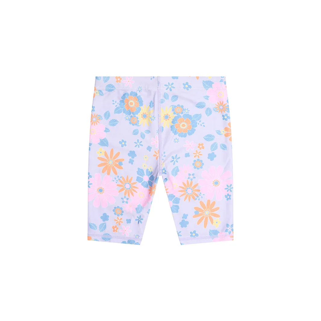 Infant Floral Heather Swim Shorts