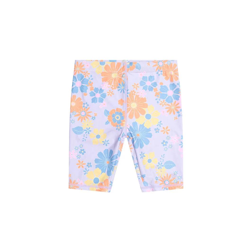 Infant Floral Heather Swim Shorts