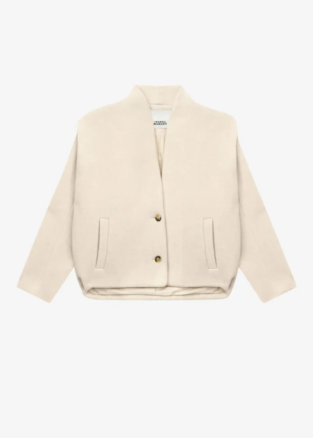 Isabel Marant Drogo Jacket in Ecru