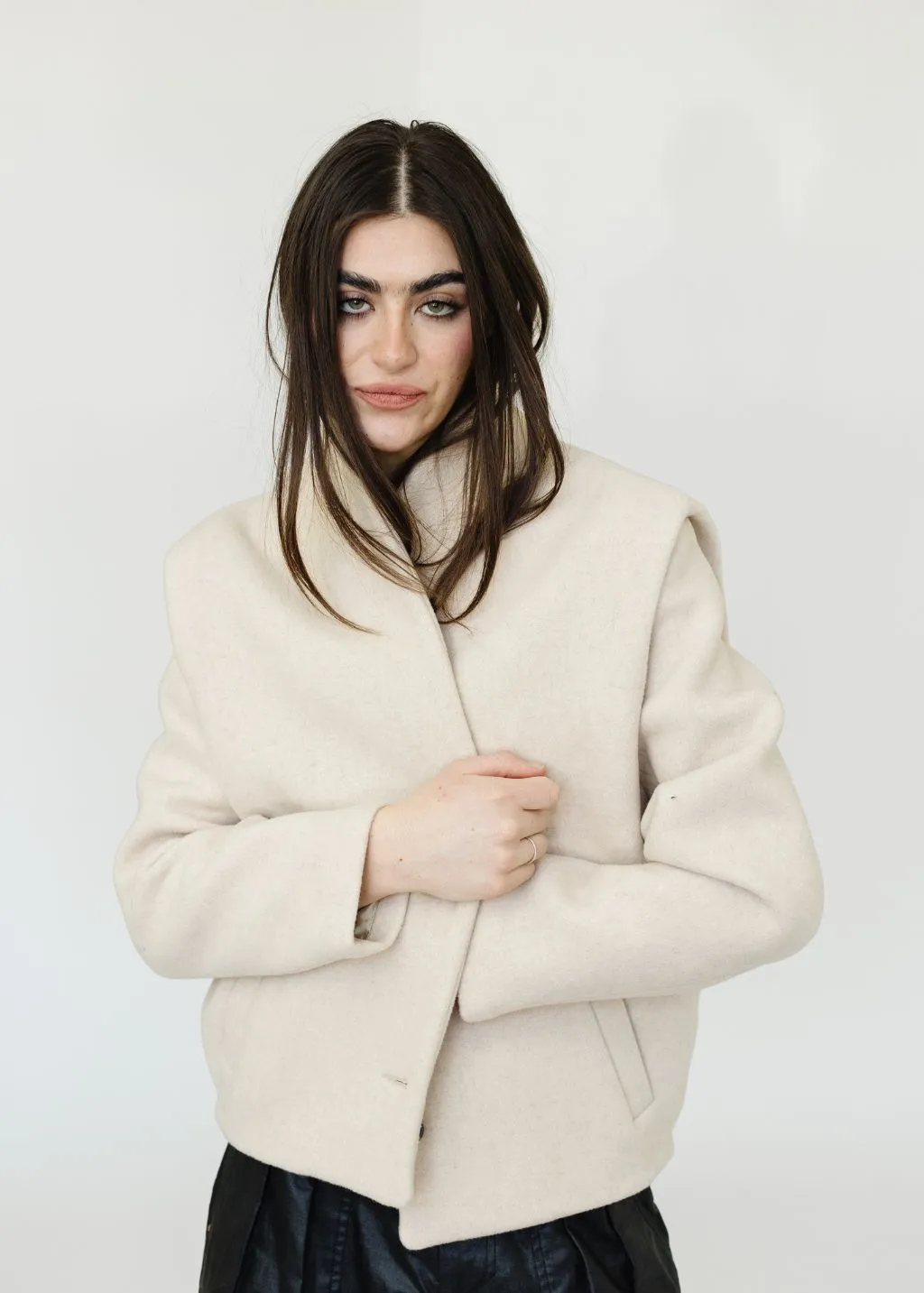Isabel Marant Drogo Jacket in Ecru