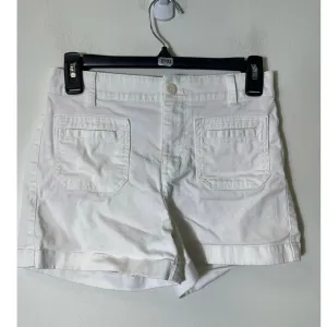 J. Crew White 3" Chino Shorts Sz 00