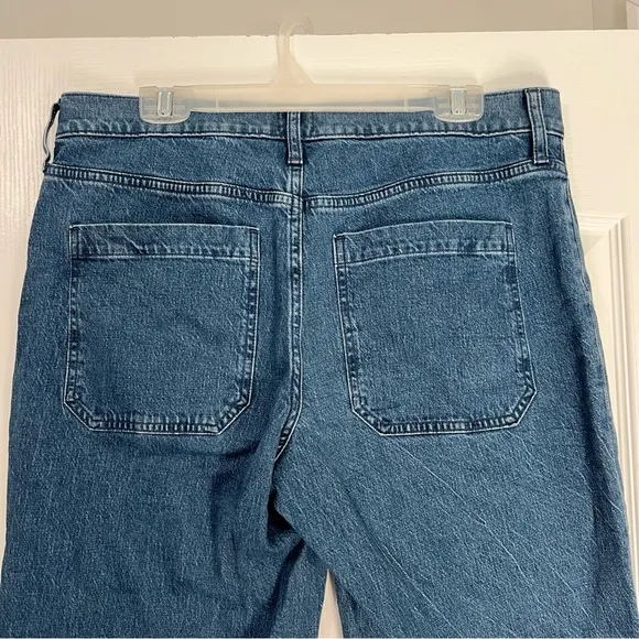 J. Crew Wide Leg Crop Jeans