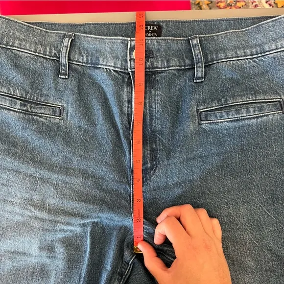 J. Crew Wide Leg Crop Jeans