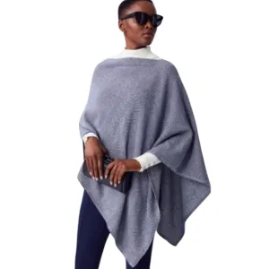 J. McLaughlin Poncho Sweater Wool Cashmere Outerwear Large / One Size Fits Most