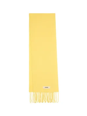 Jacquemus l'Echarpe Carro in Yellow