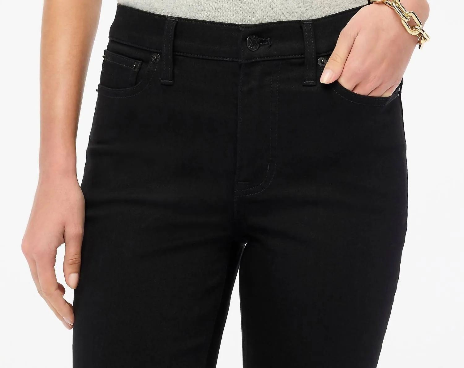 J.Crew - Flare Crop Jean In All-day Stretch - Petite