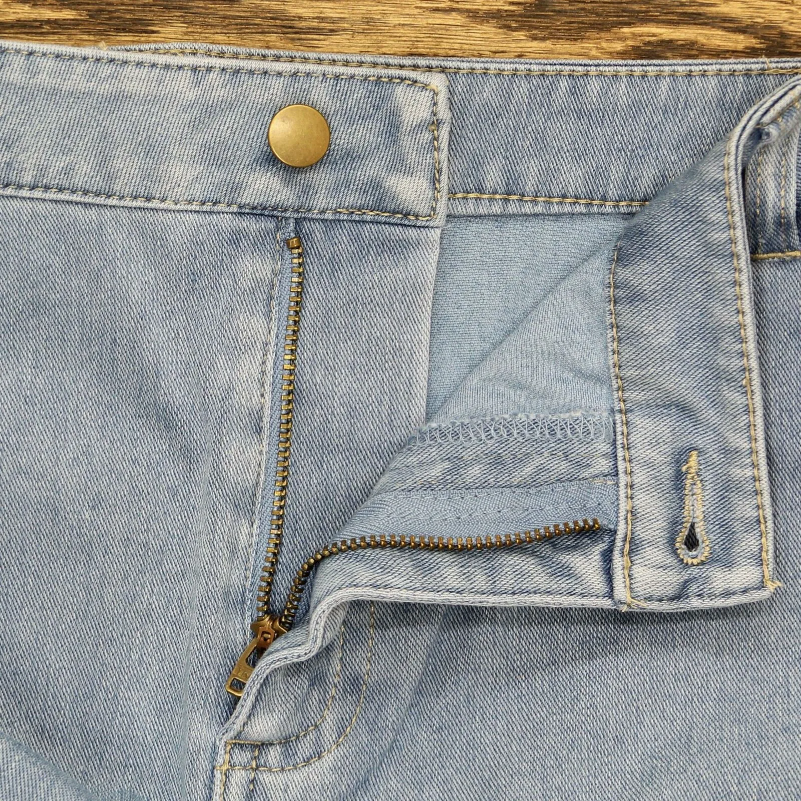 Joan Rivers Petite Stretch Denim Cropped Jeans With Cuffs