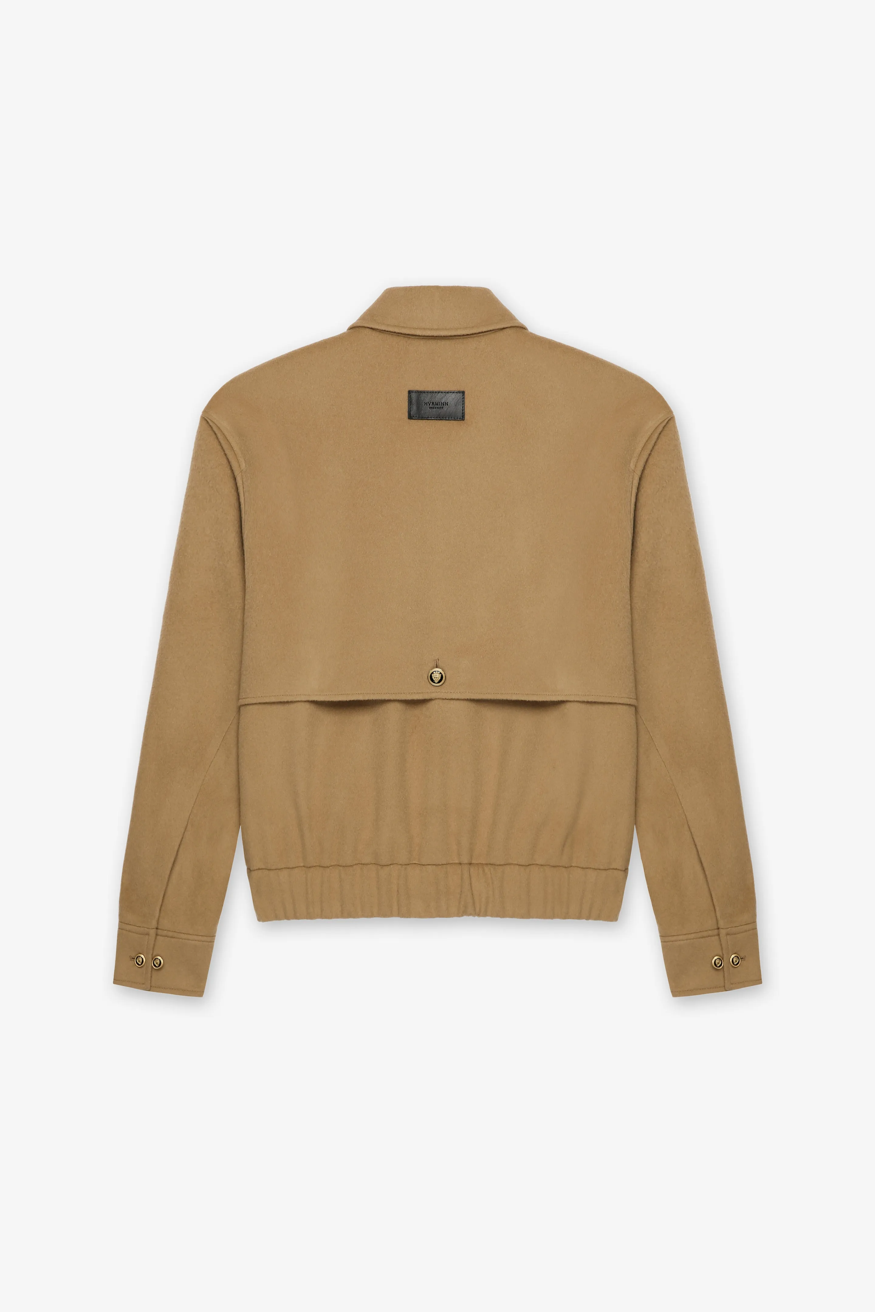 JOHNNIE WOOL CAMEL BLOUSON